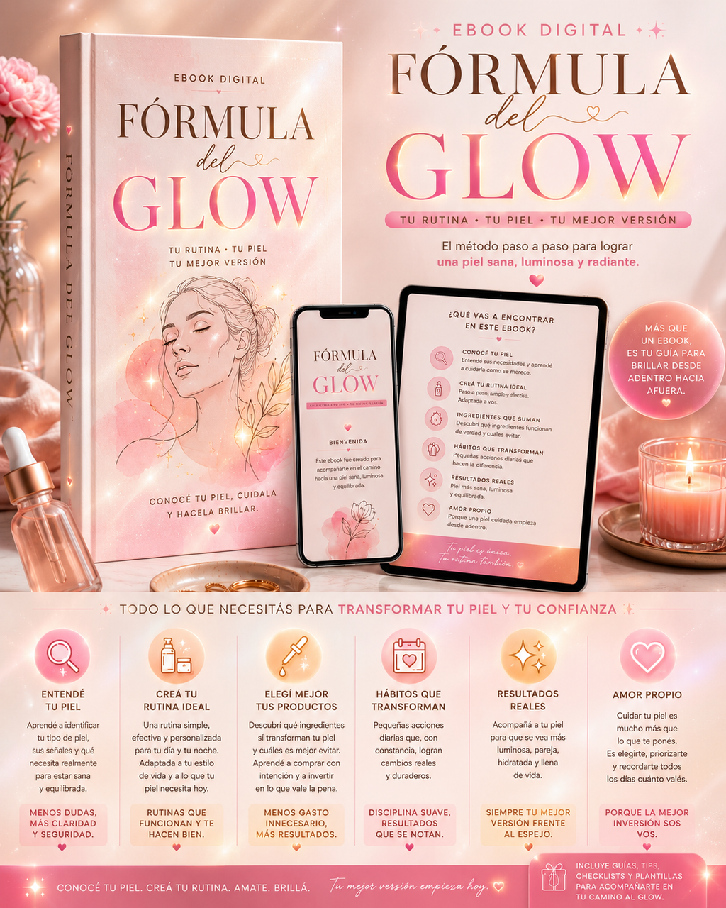 Fórmula del Glow | Guía Rutina SOS para tu Piel